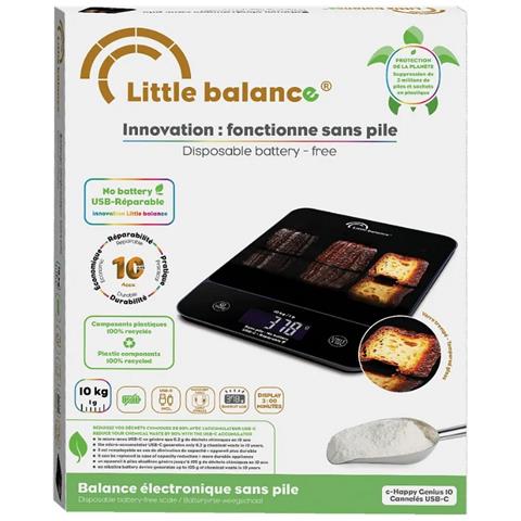 Bilancia Da Cucina Elettronica 10kg - 1g Nera - 8845 - Foto 6
