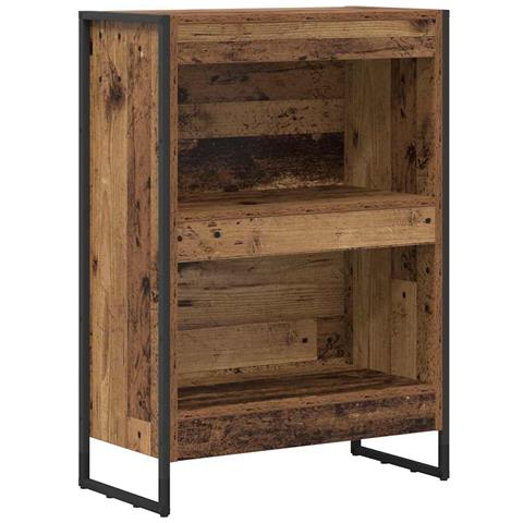 Armadio per Libri Legno vecchio 80 x 30 x 155 cm - Foto 1