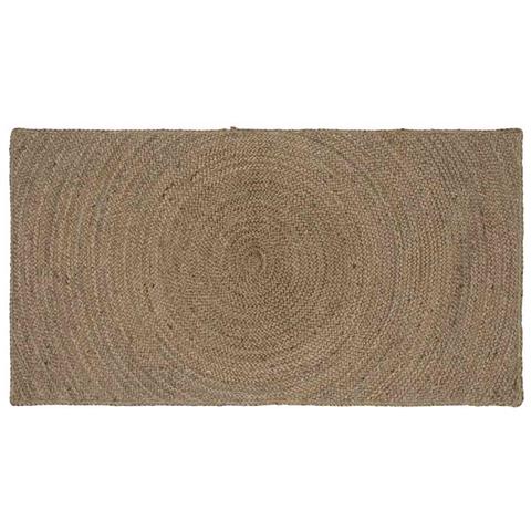 Tappeti per area Rettangolare Grigio 100 x 200 cm Juta - Foto 1