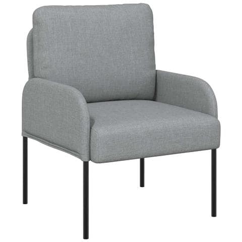 Divani con cuscino 55cm Grigio chiaro Legno compensato - Foto 1
