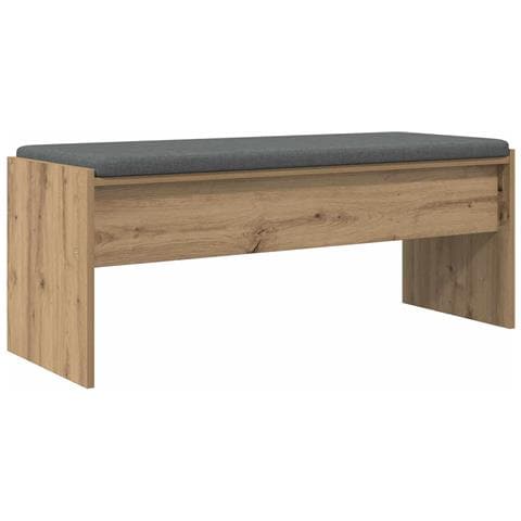 Panca per ingresso Rovere artigianale 103 x 38 x 40 cm - Foto 1