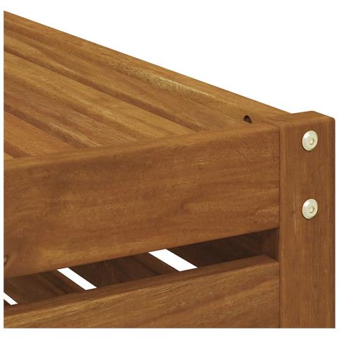 Set divani Naturale Legno di Acacia Massello - Foto 9