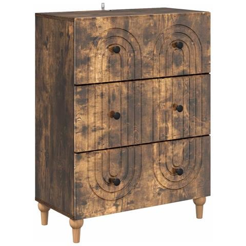 Mobile con Cassetti Rovere Fumo 66 x 34,5 x 90 cm - Foto 1