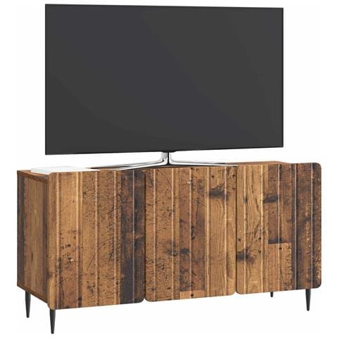 Mobile TV Legno antico 99 x 34,5 x 52 cm Legno ingegnerizzato - Foto 2