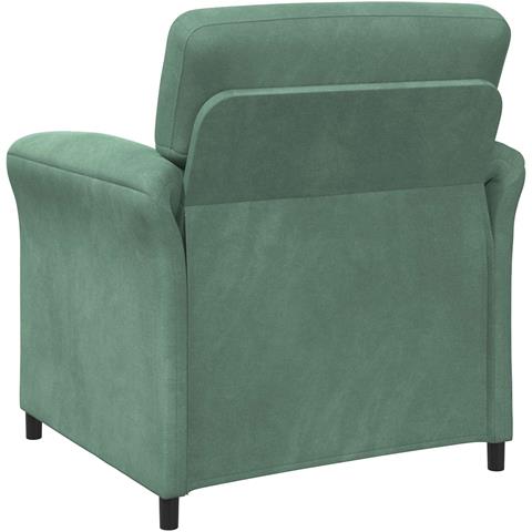 Set di divani 2 pz Verde Mare Velluto - Foto 9