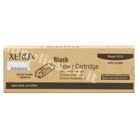 106R01334 Toner Originale Nero per Xerox Phaser 6125 Capacità 2000 Pagine - Foto 3