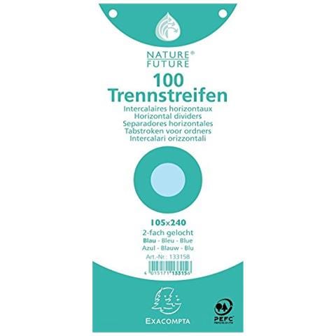 13315B scheda per indice Blu 100 pz - Foto 1