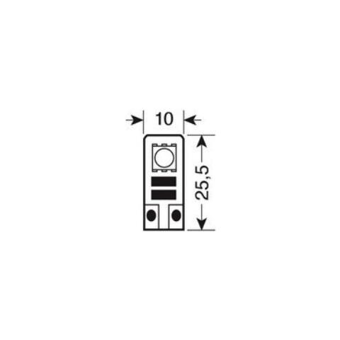 Bifocus-hyper-led 12v. t10 2smd (6chips) -flat-type, - Foto 2