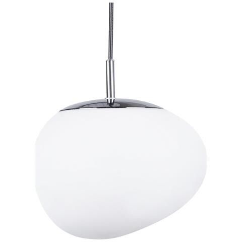 Lampadario In Vetro Bianco Liffel - Foto 1