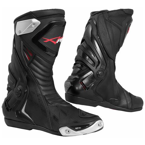 Stivali Omologati Ce Moto Quad Motocross Touring Sport Nero 45 - Foto 2