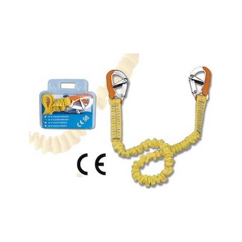 Cinghia Elastica Ombelicale Due Moschettoni Omologata Ce 2000 Da 100 A 190 - Foto 1