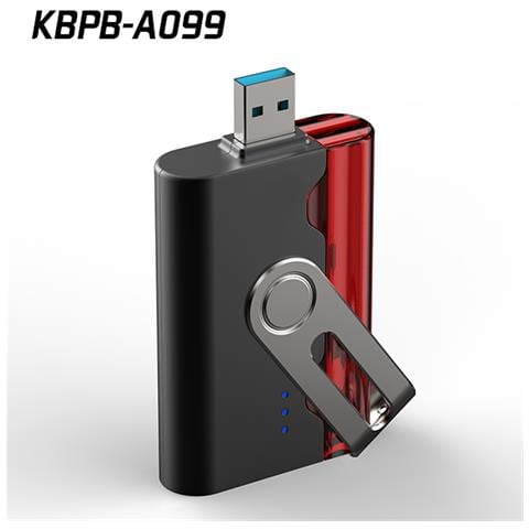 2600 mAh Powerbank e USB Stick Otg - Foto 1