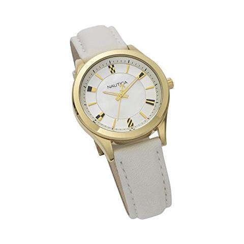 Nautica Orologio Analogico Classico Quarzo Donna Con Cinturino In Pelle Napvnc001 - Foto 3