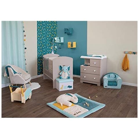 Domiva - Set Copripiumino + Federa Per Cuscino Zanimo, 100 Cm X 140 + 40 X 60 Cm - Foto 2