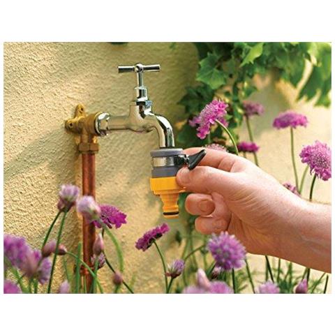 Hozelock Coperta Rotonda Presa Rubinetto Con Un Diametro Minimo Di 14 Millimetri E Un Diametro Massimo Di 18 - Foto 4