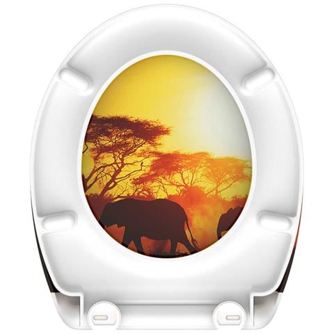 Tavoletta WC con Chiusura Ammortizzata AFRICA - Foto 2