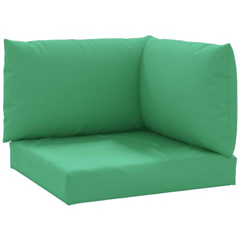 Cuscini per Pallet 3 pz Verdi in Tessuto Oxford - Foto 1