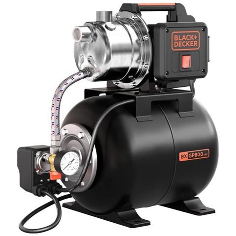 Pompa Autoadescante 800 W Con Serbatoio Del Vuoto Acciaio Al Carbonio 19l E Pressostato Meccanico - Foto 1