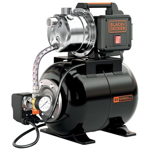 Pompa Autoadescante 800 W Con Serbatoio Del Vuoto Acciaio Al Carbonio 19l E Pressostato Meccanico - Foto 2