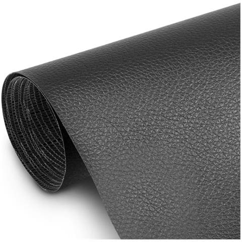 Toppa Di Riparazione Autoadesiva In Pelle Artificiale 50x138 Cm Black - Foto 15