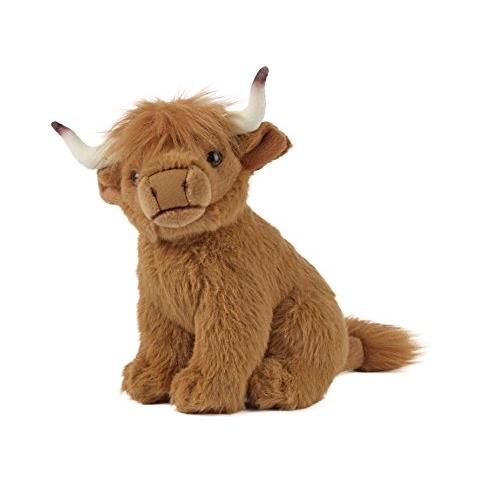 Peluche Living Nature - Piccola Mucca Highland (20 Cm) - Foto 1