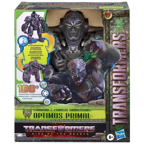Personaggio Hasbro F39375l0 Transformers Optimus Primal Animatronic - Foto 7