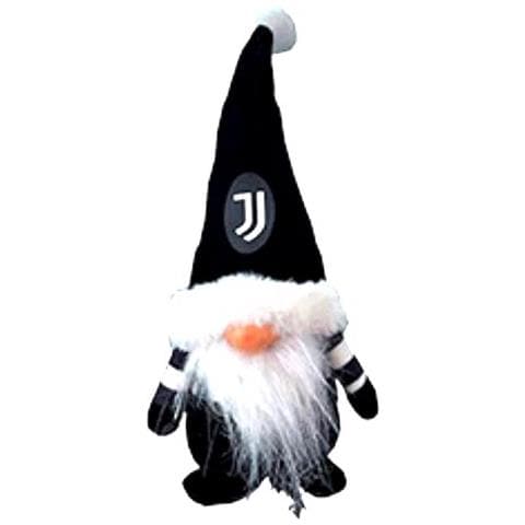 Peluche 7100 030 J001 Juve Gnomo Bianco E Nero - Foto 1