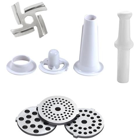 Passapomodoro e Tritacarne Elettrico ARPATRI01 Potenza 300 W Colore Argento / Bianco - Foto 4