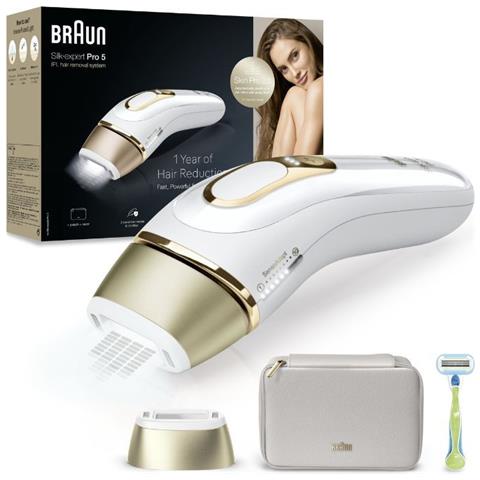 Epilatore Luce Pulsata PL5052 Colore Bianco / Oro - Foto 2