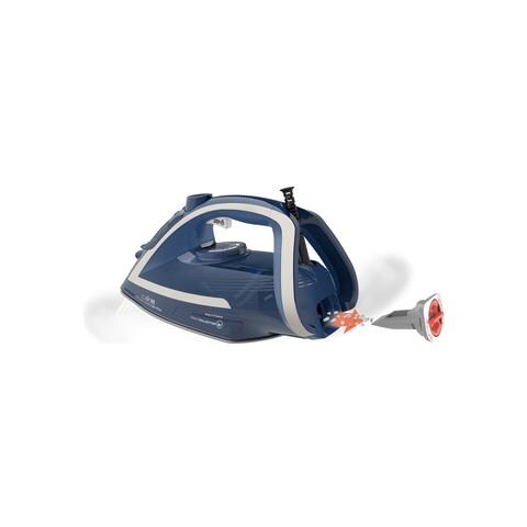 Ultragliss Anti Calc Plus Ferro da Stiro a Secco e a Vapore FV6830C0 Capacità 0.27 Litri Potenza 2800 Watt Colore Blu /Argento - Foto 5