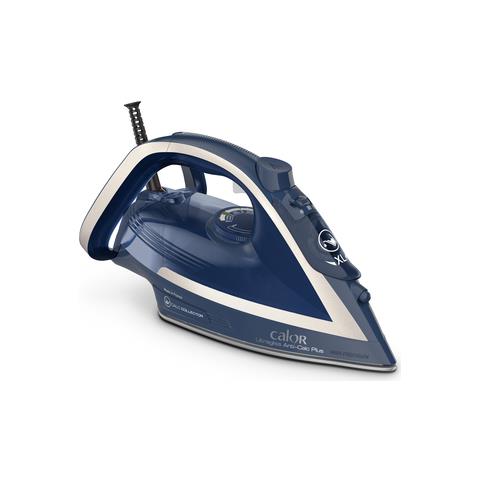 Ultragliss Anti Calc Plus Ferro da Stiro a Secco e a Vapore FV6830C0 Capacità 0.27 Litri Potenza 2800 Watt Colore Blu /Argento - Foto 1