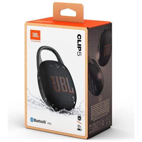 Altoparlante Wireless Clip 5 Portatile 7 W, 20000 Hz,Colore Nero - Foto 5