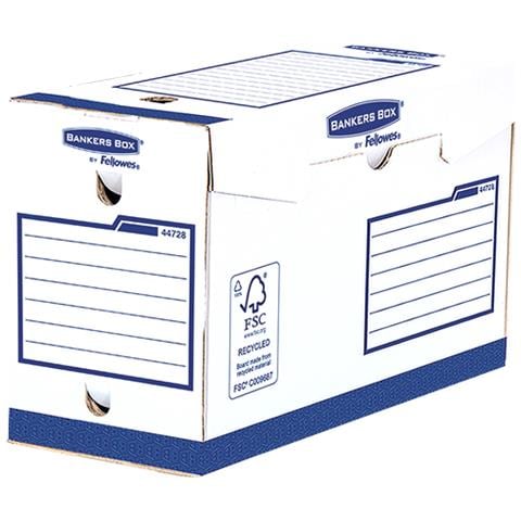 4472802 scatola per la conservazione di documenti Carta Blu, Bianco - Foto 1