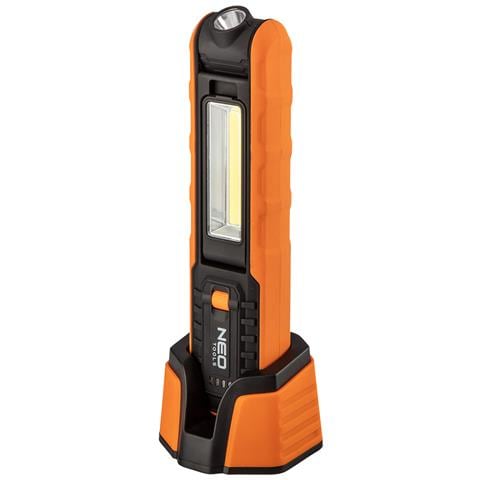 Lampada Da Officina Ricaricabile 500 Lm Cob + Base + Caricatore - Foto 1