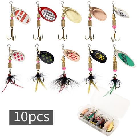 Kit Esca Da Pesca Con Paillettes Rotanti Imposta C - Foto 1