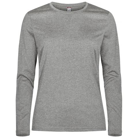 Basic Active-t L /s Lady Grigio Melan M - Foto 1