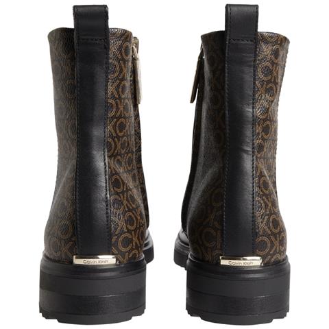 Cleat Ankle Boot-mono Mix Stivaletti Pelle Scarpe Donna Nero Eu 36, Hw0hw01313 0gl - Foto 3