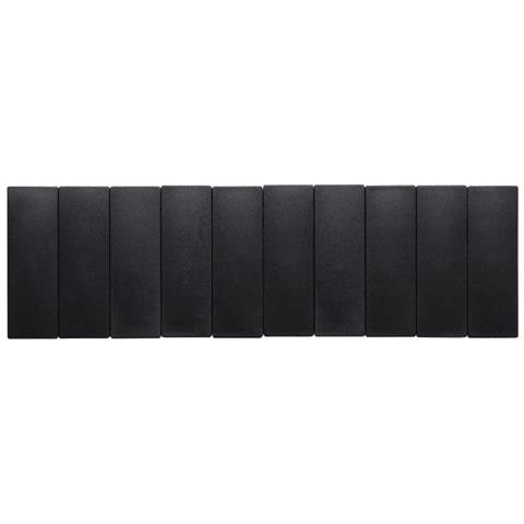 Solid magnete per frigorifero Plastica Nero 10 pz - Foto 1