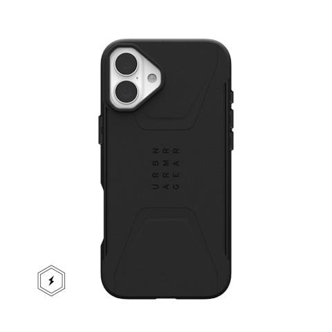 Civilian custodia per cellulare 17 cm (6.7") Cover Nero - Foto 1