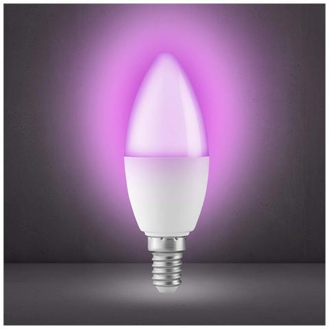 Smartlight30 Lampadina Led A Colori Connessa Con Wi-fi E14 5w Bianco, Bianco - Foto 2