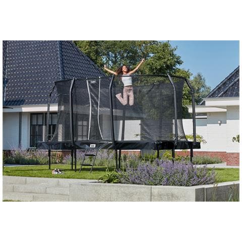 5376A trampolino da cortile e per attività ricreative Esterno Rettangolare Molla elicoidale Trampolino fuori terra - Foto 1