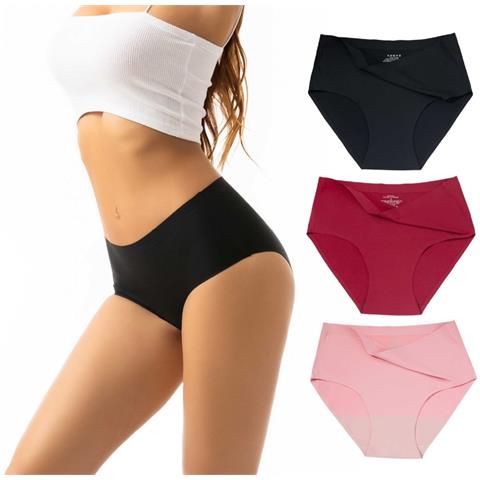 Slip Bikini A Vita Alta Se Black+red Xxl - Foto 1