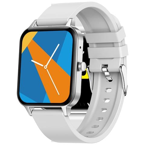 Mx7 Smartwatch: Chiamate Bluetooth E Monitoraggio Della Salute Silver - Foto 1