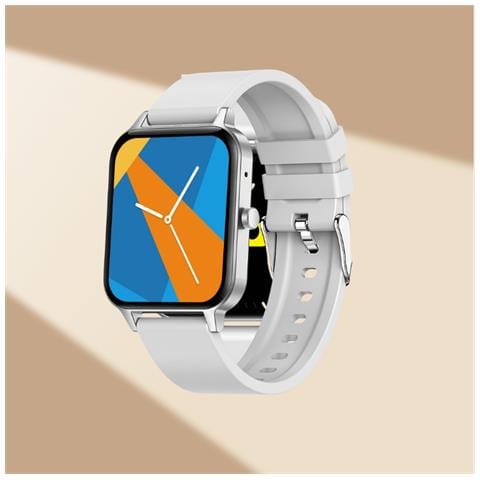 Mx7 Smartwatch: Chiamate Bluetooth E Monitoraggio Della Salute Silver - Foto 2