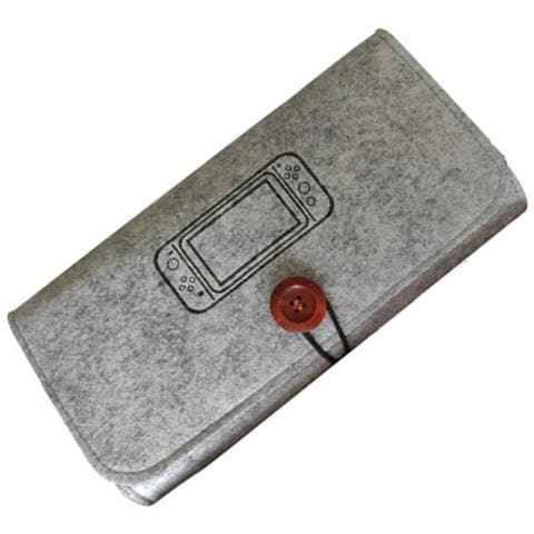 Custodia Protettiva In Feltro Per Nintendo Switch Lite - Ampia Capacità E Portabilità Silver - Foto 2