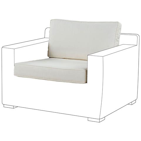 Set Di Copricuscini Per Esterni Ardea Bianco - Foto 2