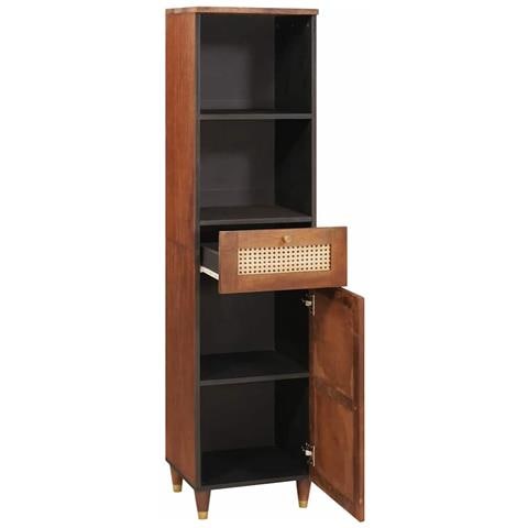 Credenza con cassetto con porta Marrone 38 x 33.5 x 160 cm - Foto 2