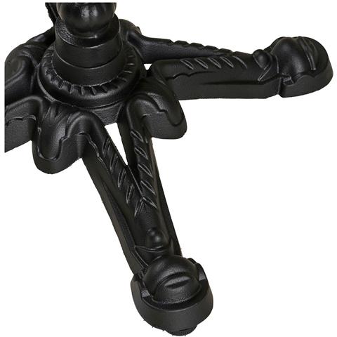 Tavolo Bistro 2 - Nero - Metallo - 60x60x73 Cm - Foto 3