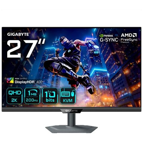 Monitor 27" IPS Flat M27Q2 EK Quad HD Tempo di risposta 1 ms - Foto 1