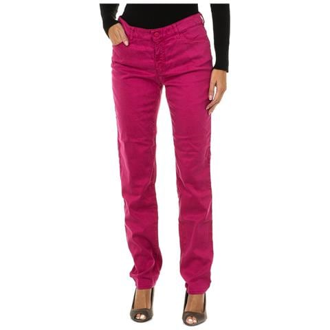 Pantalone Lungo In Tessuto Elasticizzato 6y5j18-5n22z Donna - Foto 1